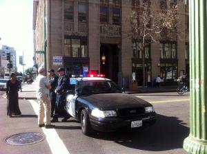 Once they cleared up from the storm, businesses and residents had to face the protests, which shut down four or five blocks along Broadway centered on City Hall.