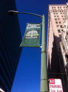 Only some businesses in Oakland prospered on Wednesday.