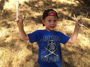 The purpose of our expedition was to look for bones.