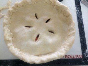 The steam vents are finished.