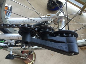 Getting the tension device back on is tricky.