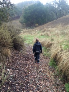 Little Pine Creek hadn't yet started to flow.