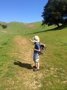 Returning on the second day, we hiked to a different pond.