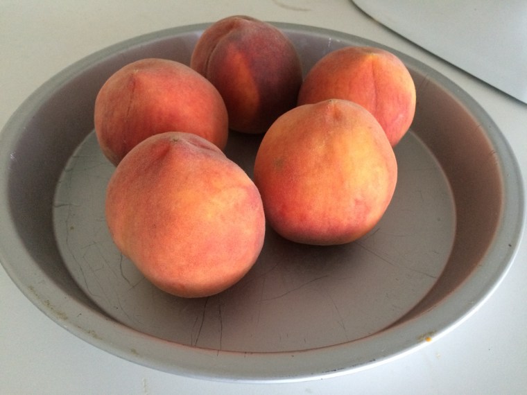 Berkeley Bowl peaches