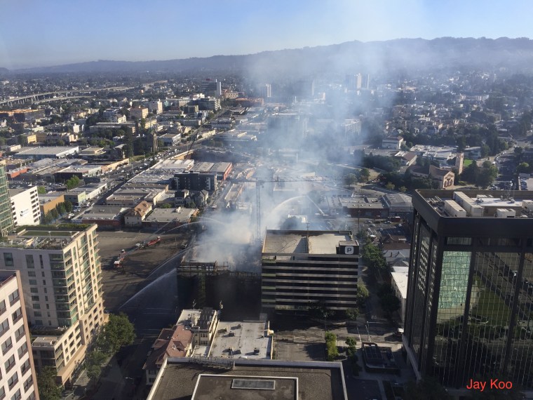 Fire view from Kaiser